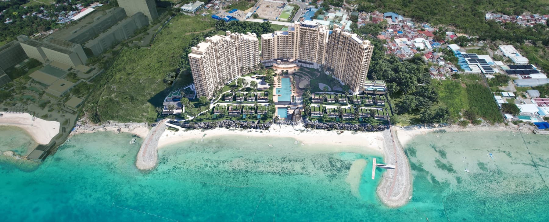 Aruga Resort and Residences, Exterior, Aerial View