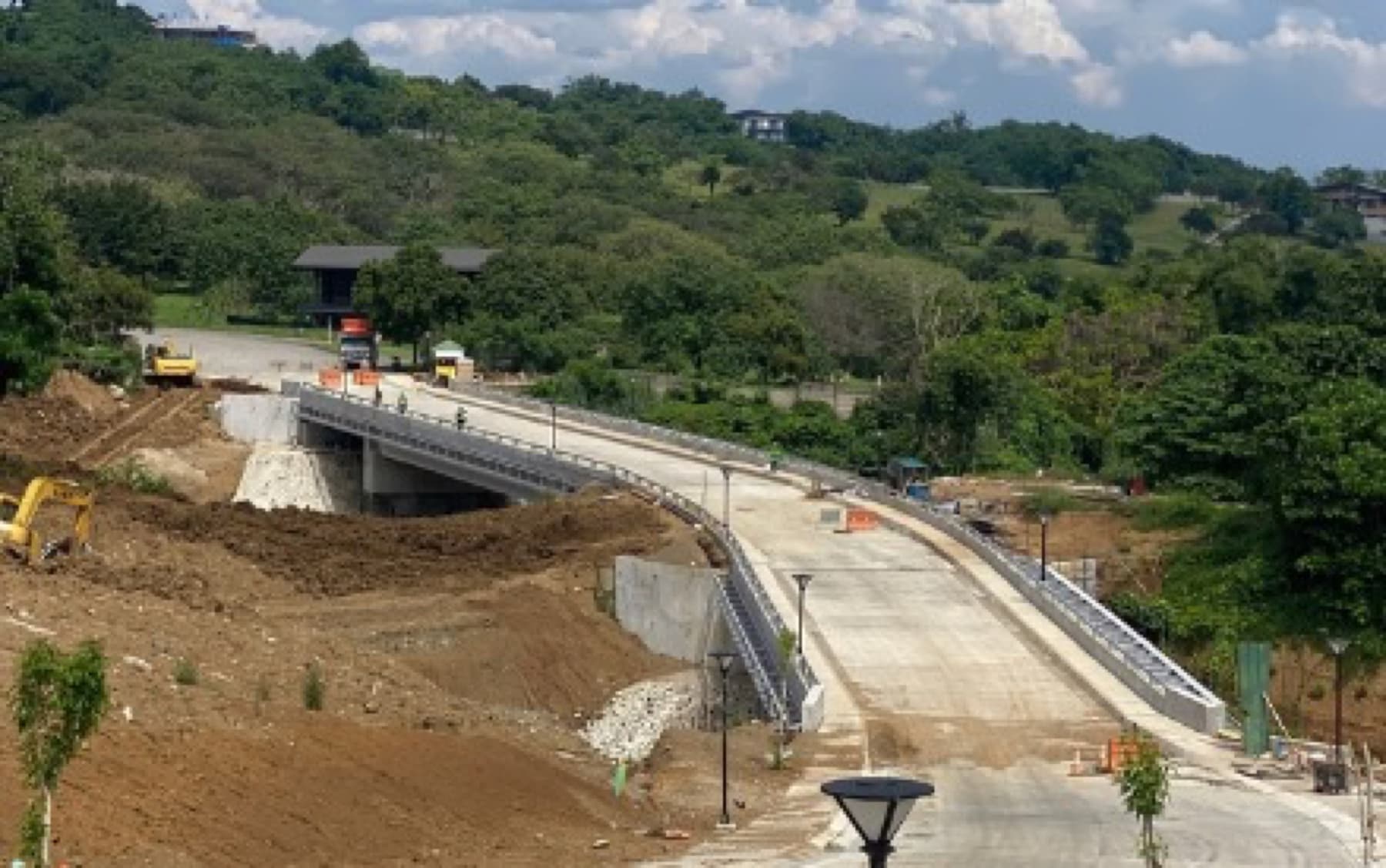Ayala Greenfield Estates, the finished bridge into Phase 10 (photo, October 2026)