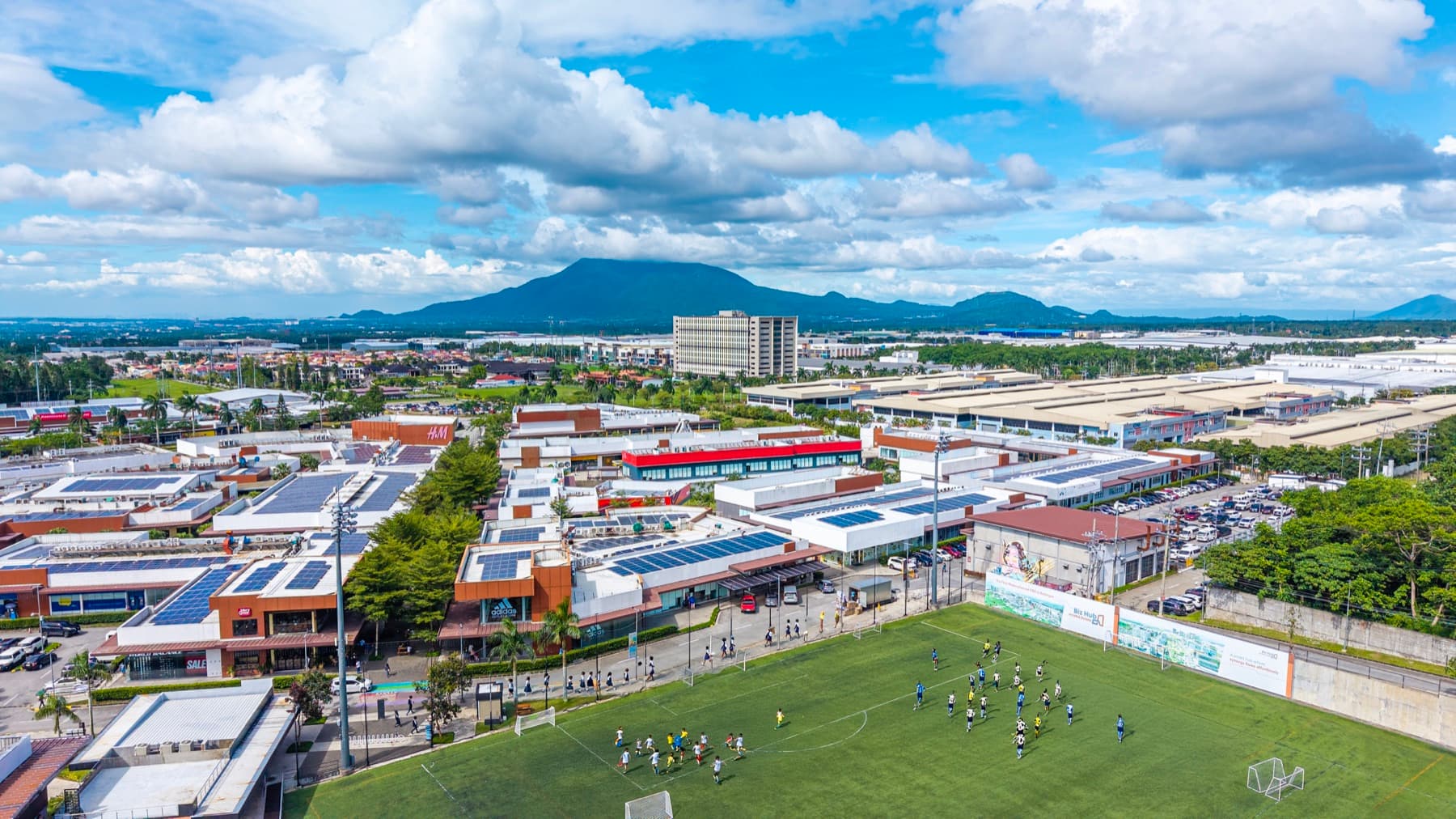 BizHub at LIMA Estate, drone photo