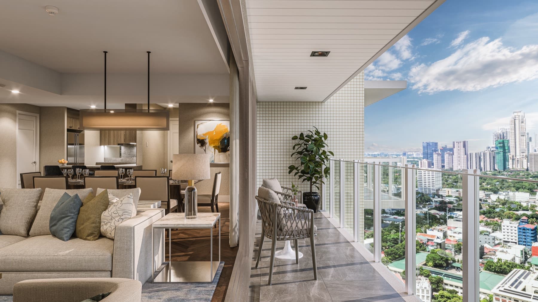 Edades West, Balcony