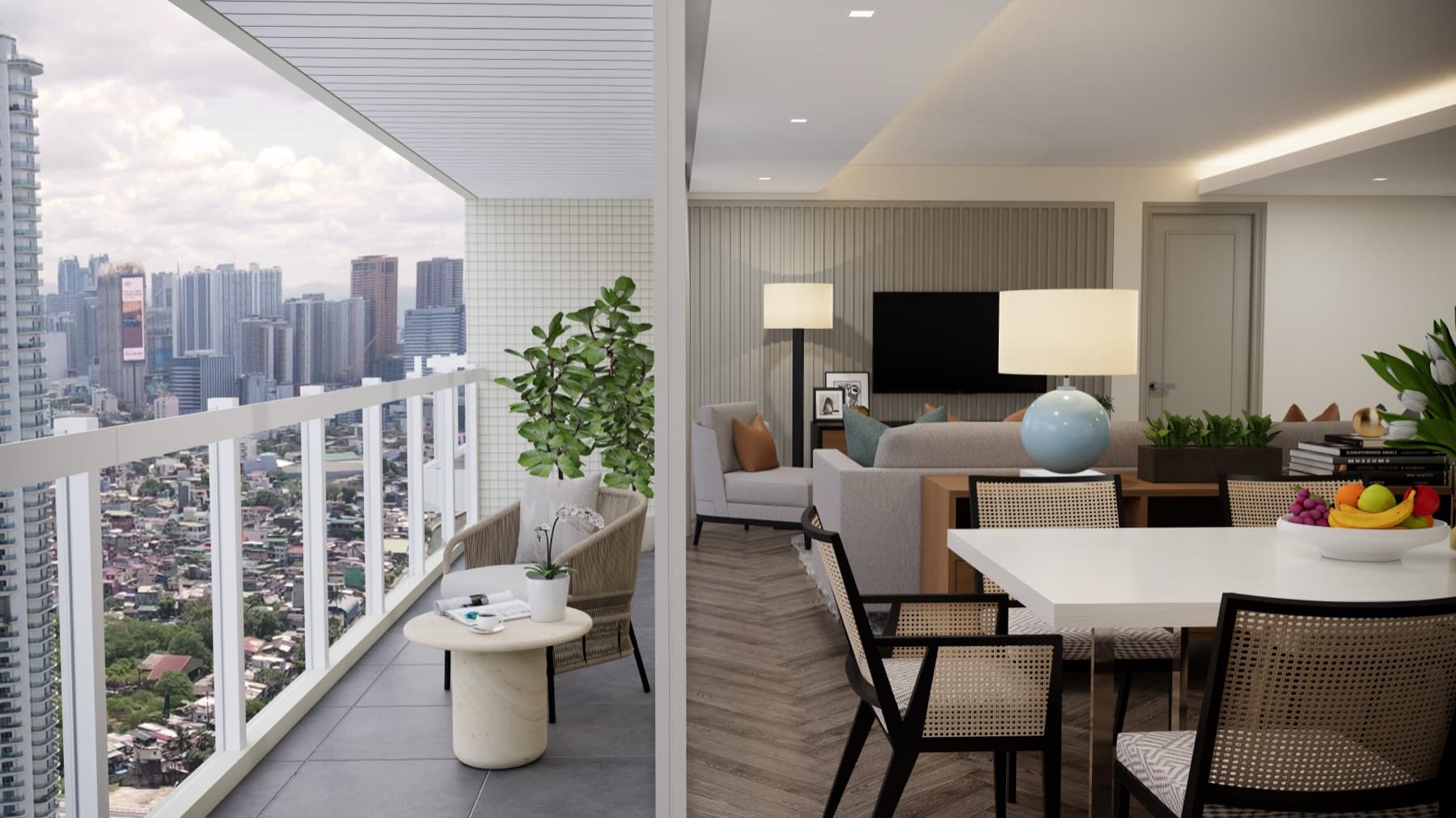 Edades West, Balcony