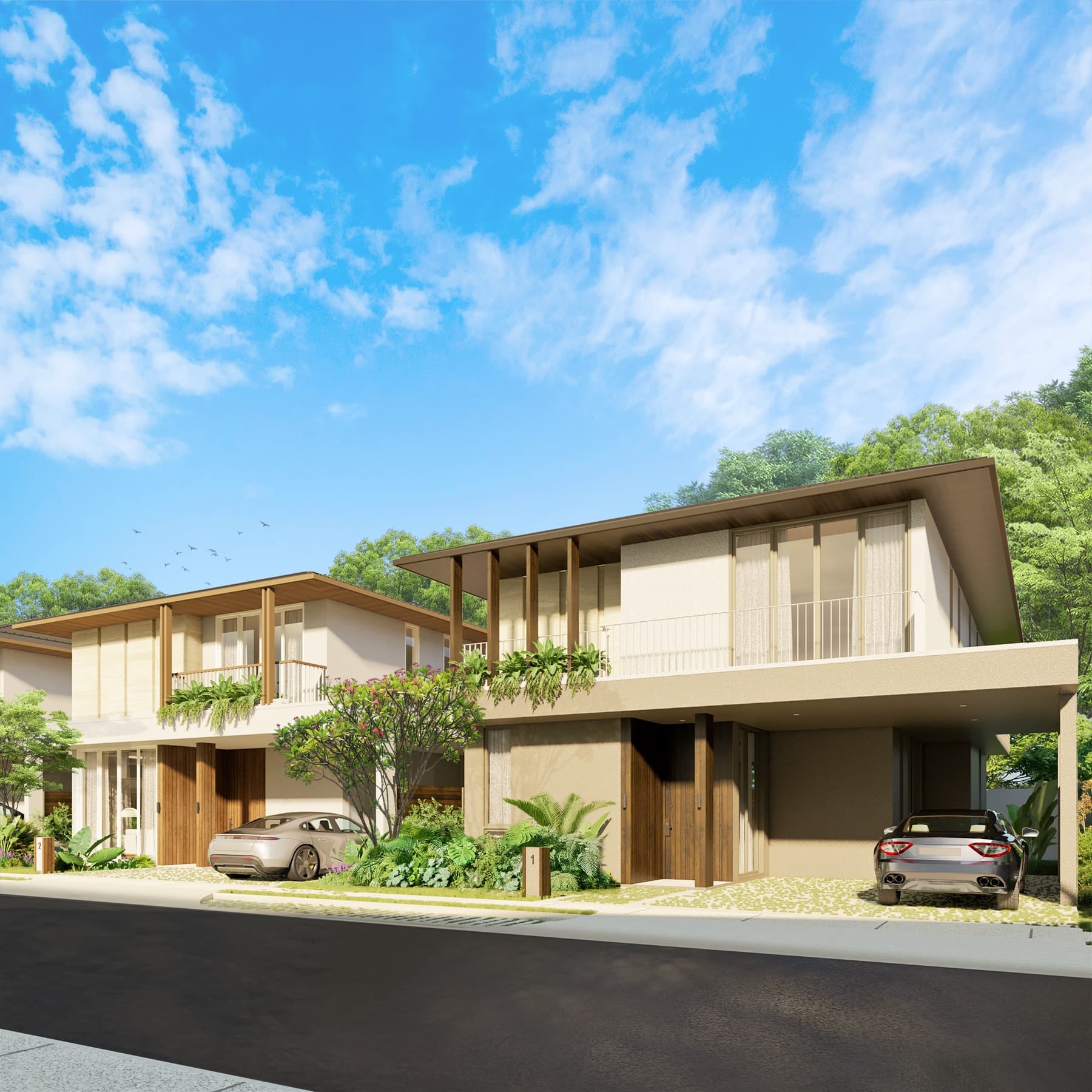 Rockwell South at Carmelray, Cluster 6A House & Lot, angled houses