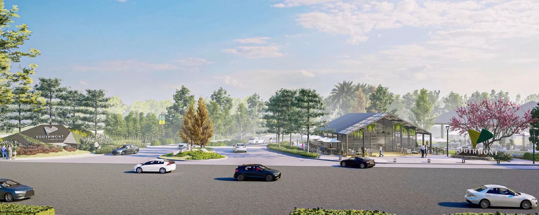 Southmont estate gateway, artist's rendering