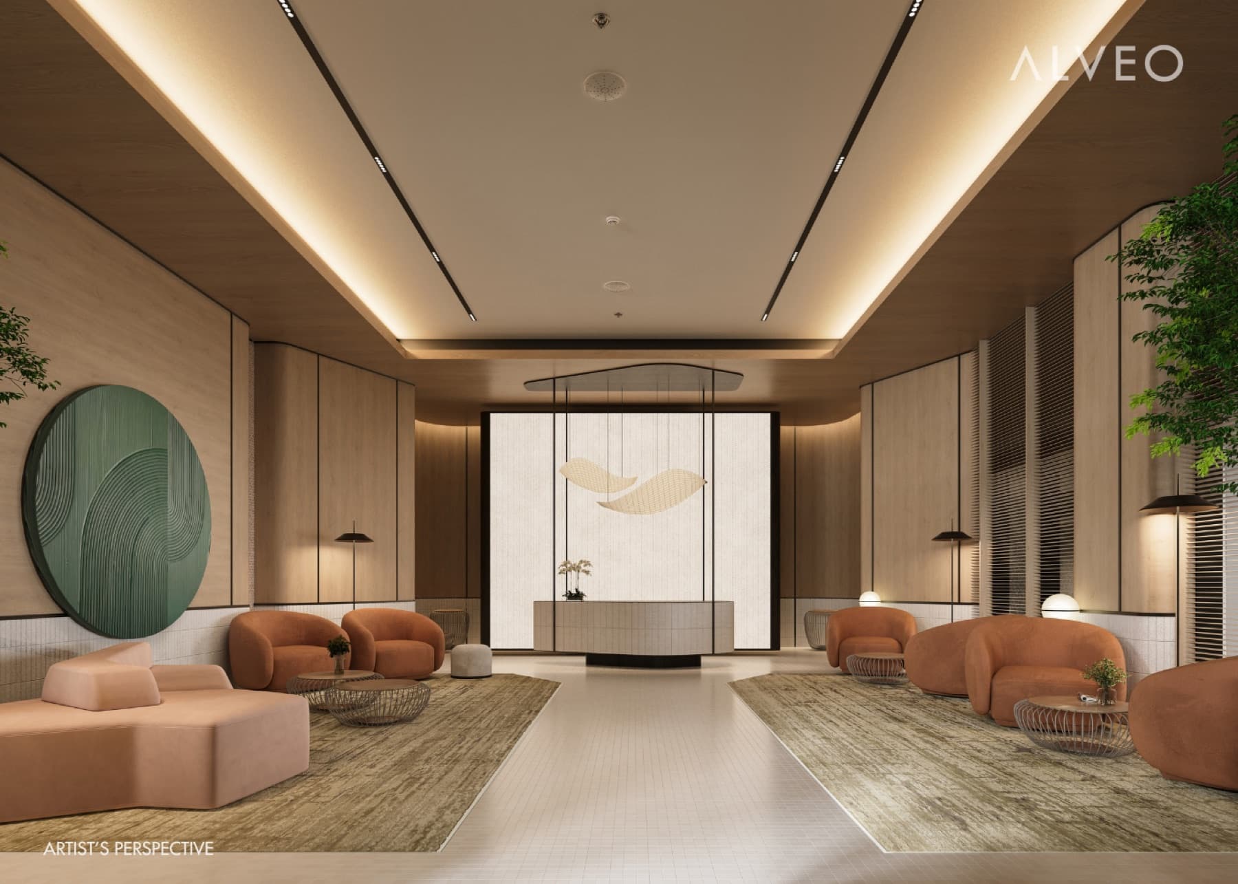 Vertis Residences, Lobby